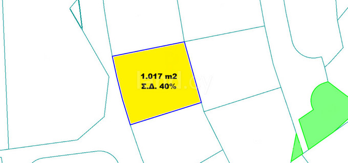 Parcelle résidentielle à vendre à Germasogeia