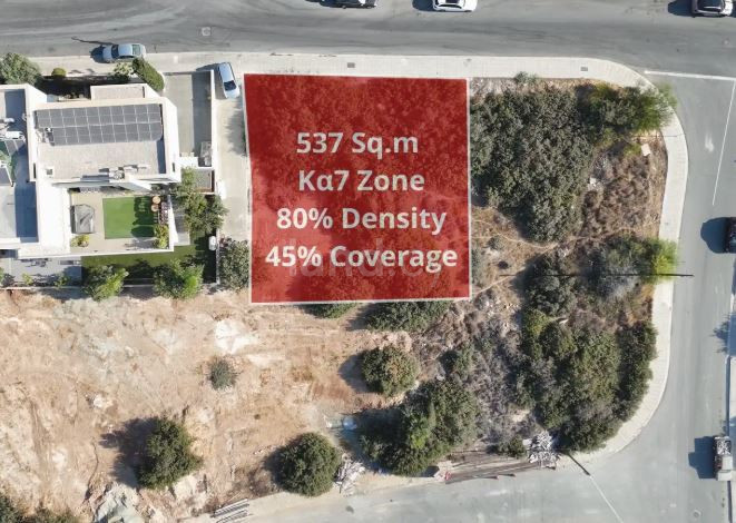 Residential plot for sale in Limassol