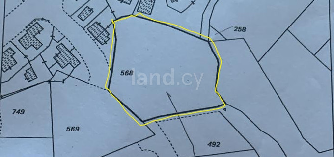Residential plot for sale in Limassol