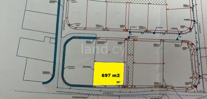 Tomt avsedd för boende till salu i Nicosia