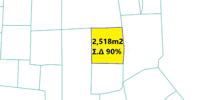 Fält avsett för boende till salu i Nicosia