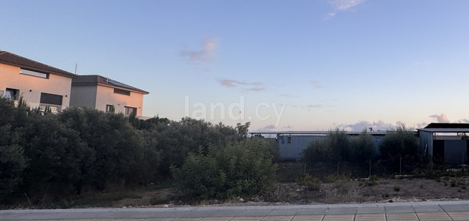 Tomt avsedd för boende till salu i Limassol