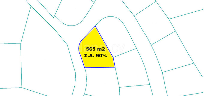 Residential plot for sale in Nicosia