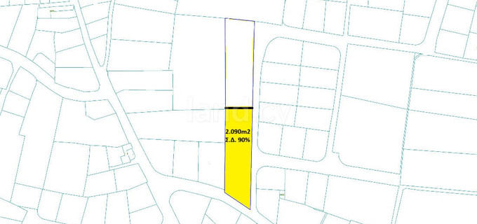 Residential field for sale in Nicosia