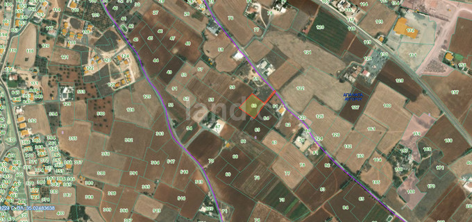 Tomt avsedd för boende till salu i Avgorou