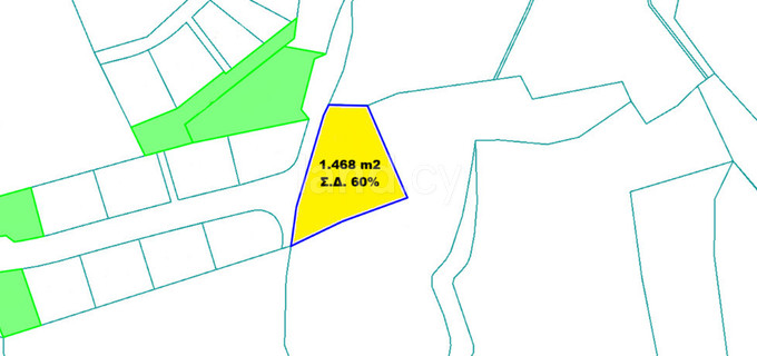 Residential field for sale in Nicosia