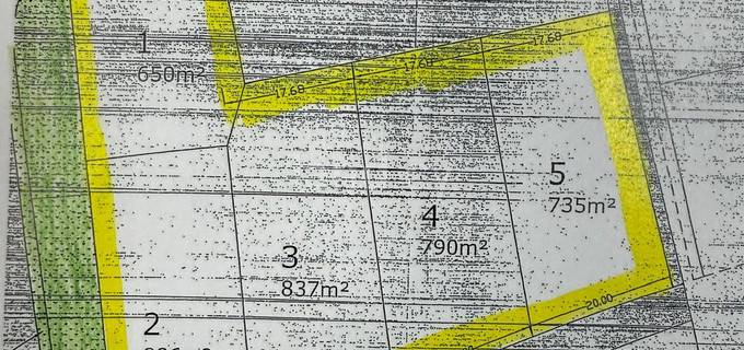 Tomt avsedd för boende till salu i Larnaca