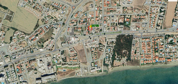 Tomt avsedd för turism till salu i Larnaca