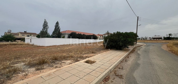 Tomt avsedd för boende till salu i Larnaca