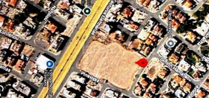 Tomt avsedd för boende till salu i Larnaca