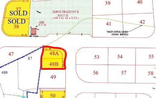 Parcelle résidentielle à vendre à Nicosie