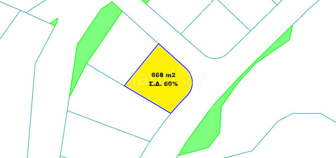 Жилой участок на продажу в Никосия