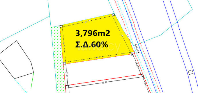 Campo residencial a la venta en Larnaca