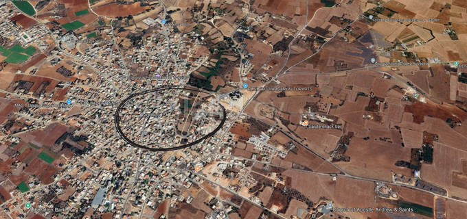 Tomt avsedd för boende till salu i Avgorou