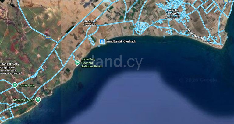 Touristic plot for sale in Larnaca
