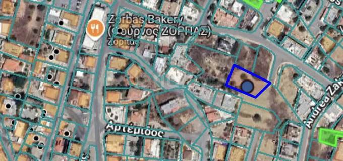 Tomt avsedd för boende till salu i Nicosia