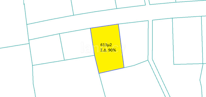 Tomt avsedd för boende till salu i Nicosia