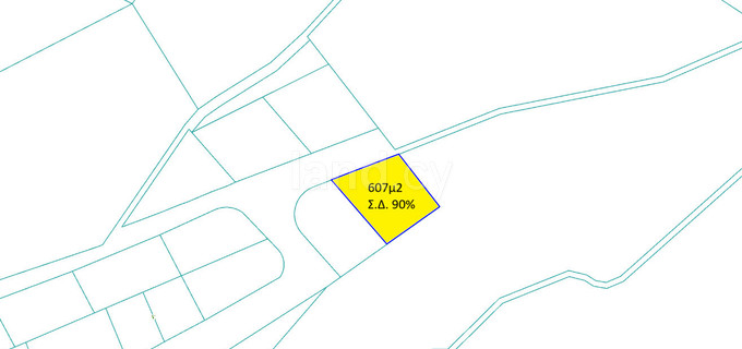 Tomt avsedd för boende till salu i Nicosia