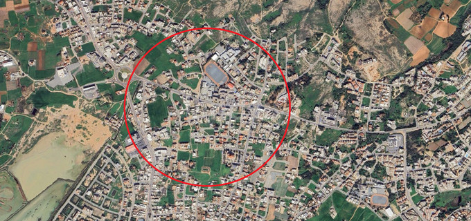 Tomt avsedd för boende till salu i Paralimni