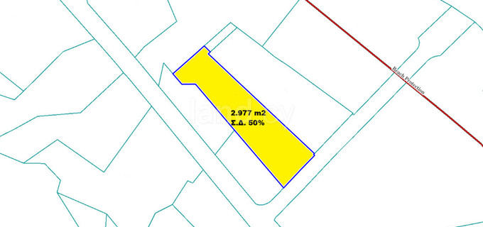 Τουριστικό οικόπεδο προς πώληση - Πρωταράς