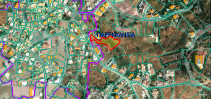 Tomt avsedd för boende till salu i Limassol