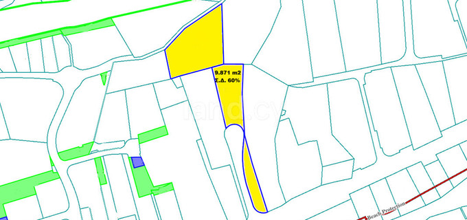 Touristic field for sale in Limassol