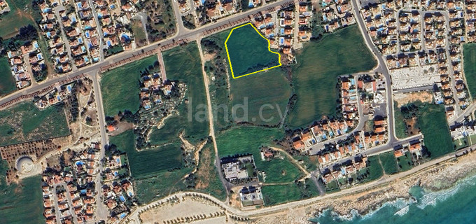 Tomt avsedd för turism till salu i Ayia Thekla