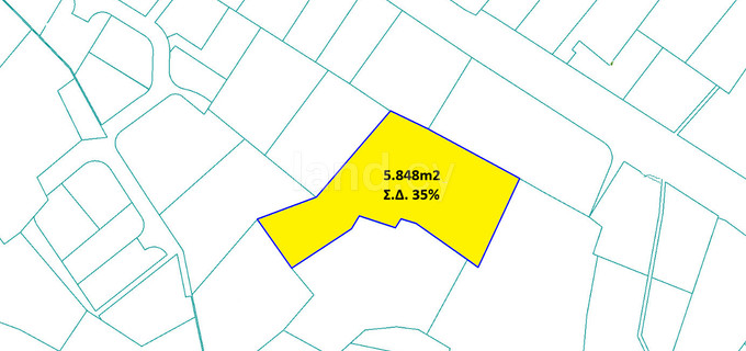 Туристическое поле на продажу в Дериния