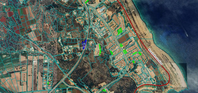 Parcela turística a la venta en Cape Greko