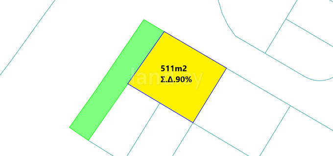 Οικιστικό οικόπεδο προς πώληση - Λευκωσία