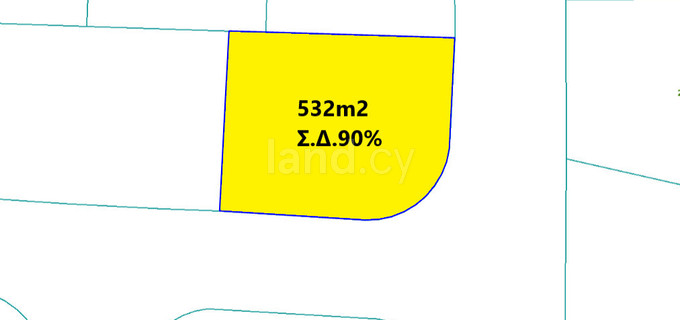 Działka mieszkaniowa na sprzedaż w Nicosia