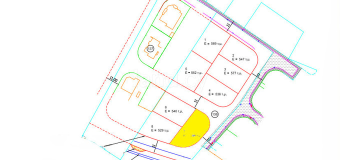 Działka mieszkaniowa na sprzedaż w Nicosia