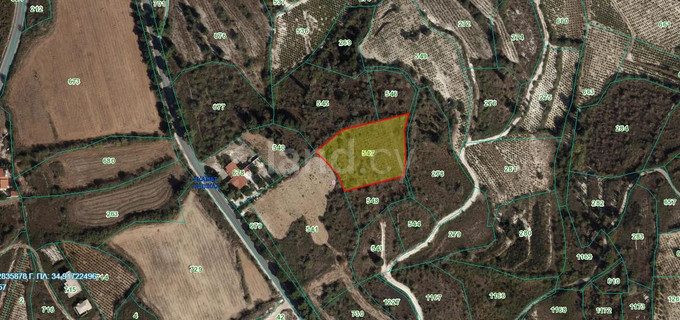 Residential plot for sale in Paphos