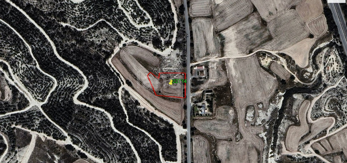 Landwirtschaftliches Baugebiet in Larnaca zu verkaufen