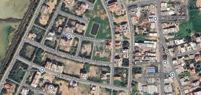 Tomt avsedd för boende till salu i Paralimni