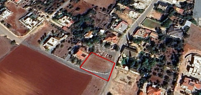 Tomt avsedd för boende till salu i Avgorou