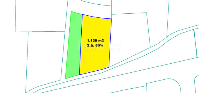 Οικιστικό οικόπεδο προς πώληση - Λευκωσία
