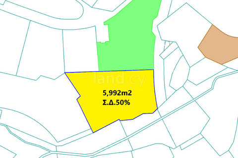 Touristic plot for sale in Protaras