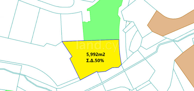 Działka turystyczna na sprzedaż w Protaras