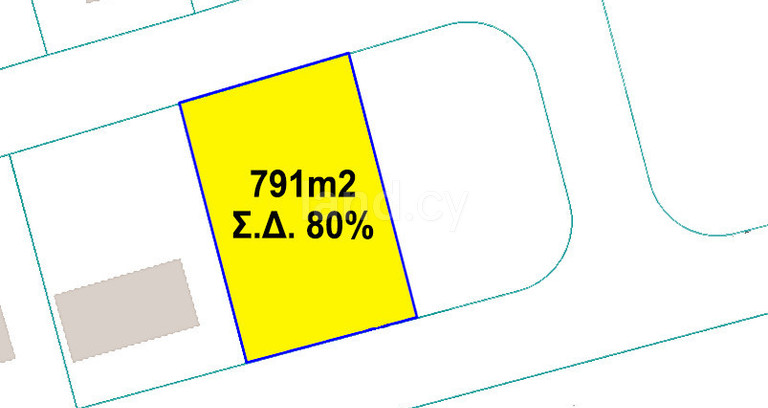 Residential plot for sale in Limassol