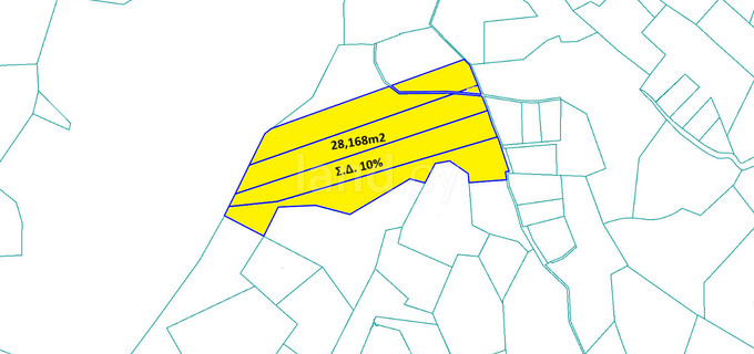 Landwirtschaftliches Baugebiet in Nicosia zu verkaufen