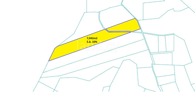 Landwirtschaftliches Baugebiet in Nicosia zu verkaufen