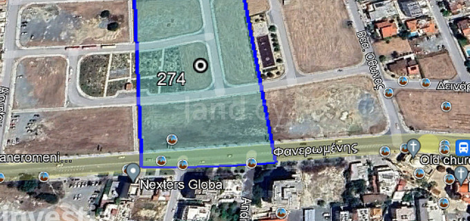 Plot for sale in Larnaca