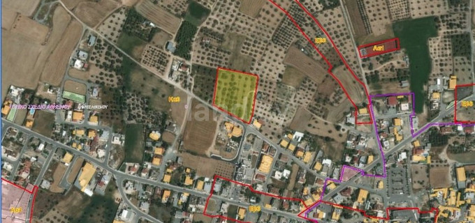 Plot for sale in Larnaca