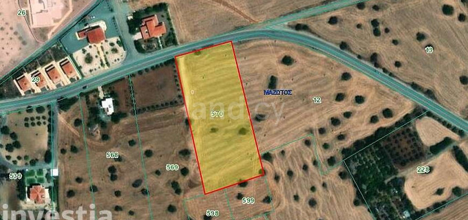 Parcelle à vendre à Larnaca