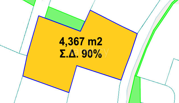 Жилой участок на продажу в Никосия