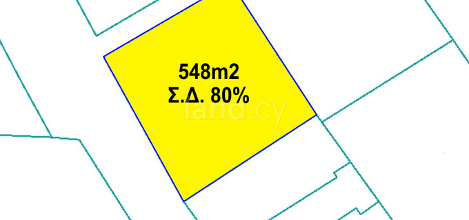 Działka mieszkaniowa na sprzedaż w Nicosia