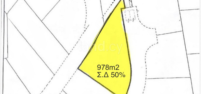 Residential plot for sale in Limassol