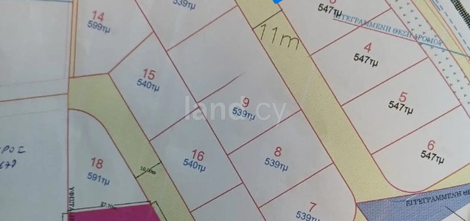 Wohnbaugrundstück in Limassol zu verkaufen