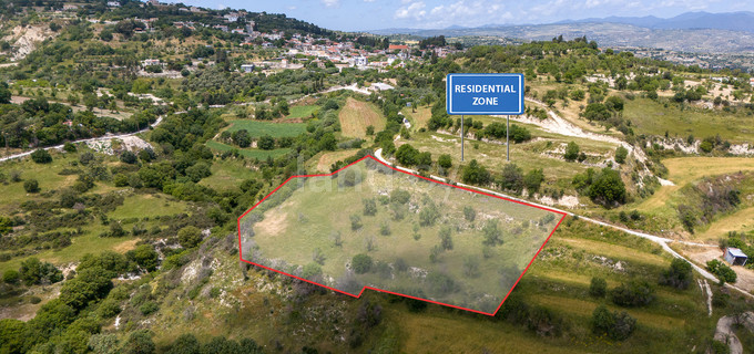 Landwirtschaftliches Baugebiet in Paphos zu verkaufen